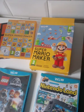 Lote 5 Juegos Wii U: Mario Maker, Lego, etc.