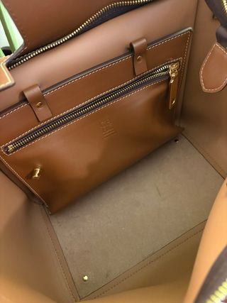 Bolso Carolina Herrera Vendome Piel Marrón