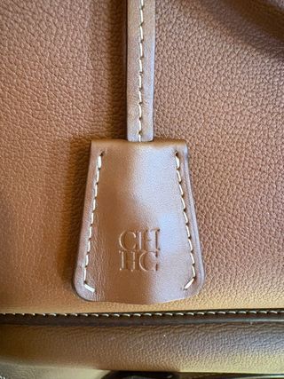 Bolso Carolina Herrera Vendome Piel Marrón