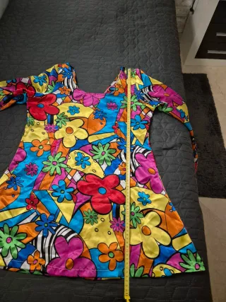 Disfraz Hippie Multicolor Talla Única