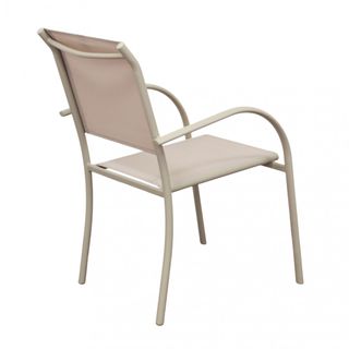 Sedia Moderna in Alluminio da Esterno Impilabile