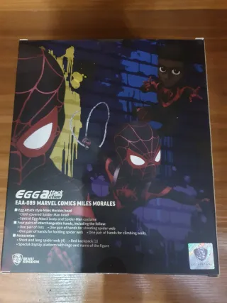 Figura Miles Morales Egg Attack Action
