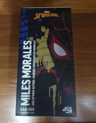 Figura Miles Morales Egg Attack Action