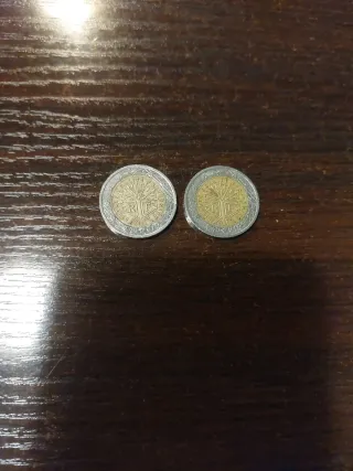 2 Monete da 2 euro Francia 2001