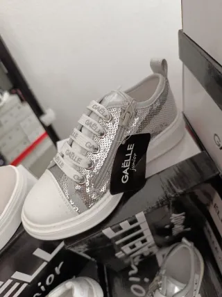 Sneakers bambina Gaelle paillettes