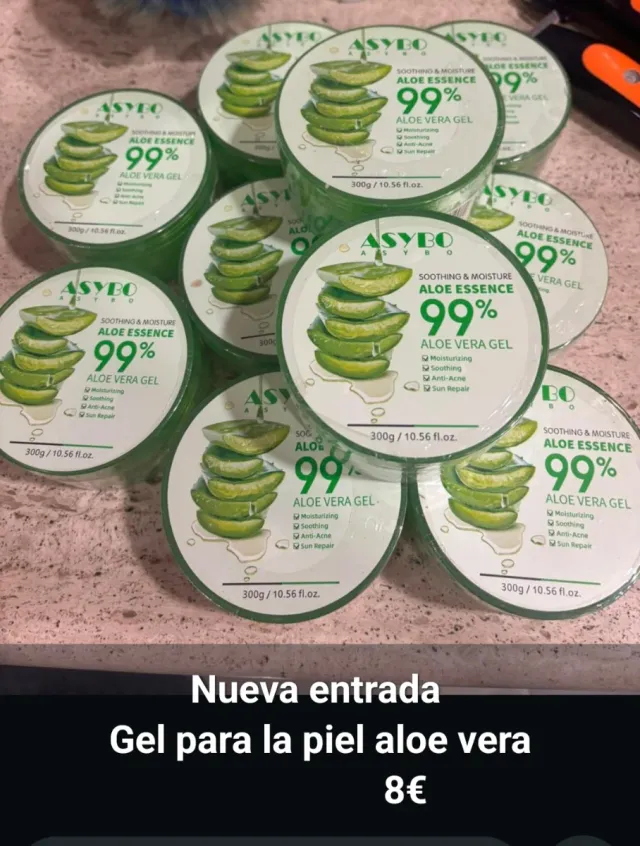 Gel Aloe Vera 99% Asybo 300g de segunda mano por 8 EUR en Jan en WALLAPOP