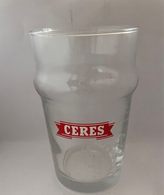 6 Bicchieri Birra Ceres Vetro