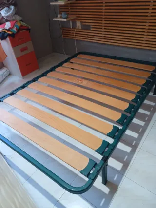 Somier Flex madera y metal