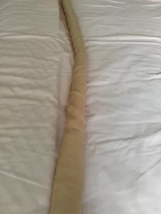 2 rotoli tulle lavorato pois