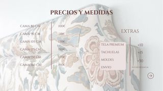 Cabecero tapizado personalizado