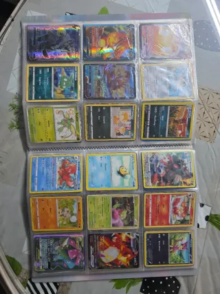 Álbum de cartas Pokémon + 500 cartas