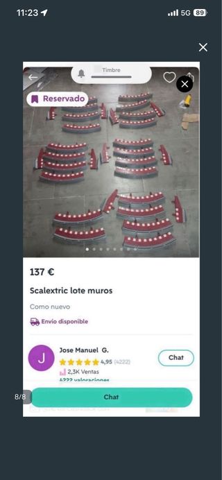 Pack Piezas Scalextric