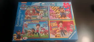 4 Puzzles Paw Patrol 4x42 Ravensburger.