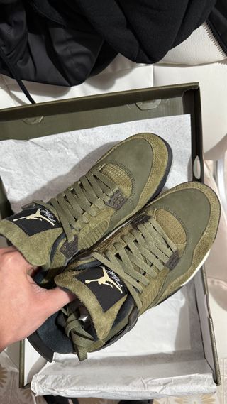 Jordan 4 Olive Taglia 44.5