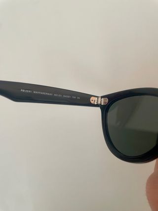Occhiali da sole Ray-Ban Wayfarer neri