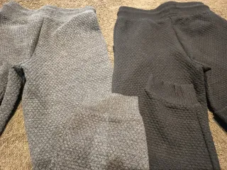 Pack 2 pantalones chándal gris y negro