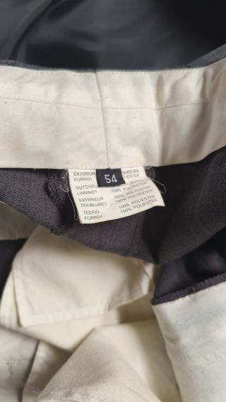 Traje de 3 piezas gris oscuro