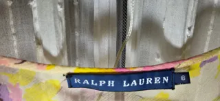 Vestido Ralph Lauren gasa floral