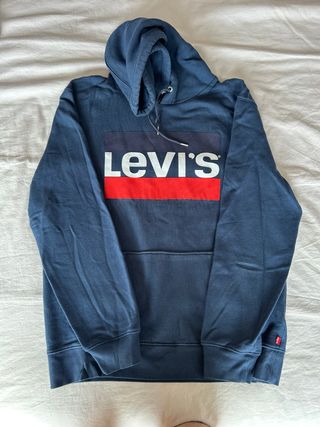 Sudadera Levi's Azul con Logo