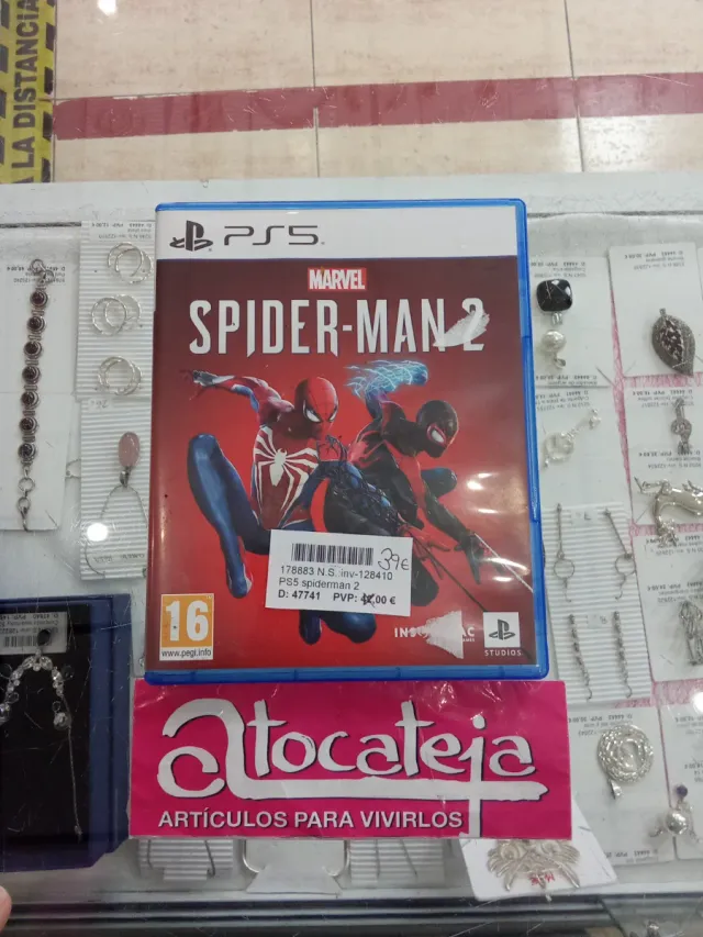 PS5 Spider-Man 2 Marvel.