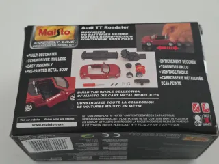 Maisto Audi TT Roadster Kit Montaje Metal