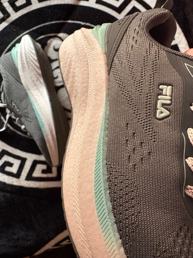 Zapatillas Fila Sprint Gris/Turquesa