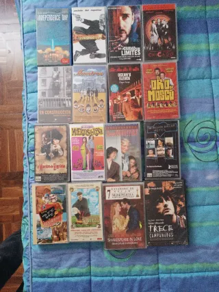 Pack 15 Películas VHS