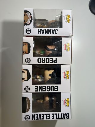 Lote 4 Funko Pop Star Wars, Shazam, Stranger Thing