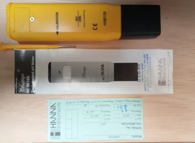 pH-metro de bolsillo Mod. Champ