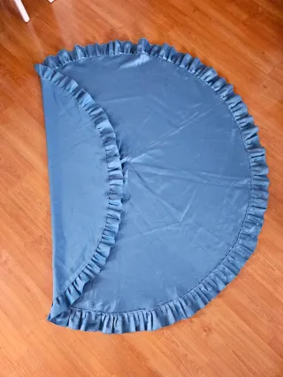 Faldilla y tapete/mantel mesa 50 cm