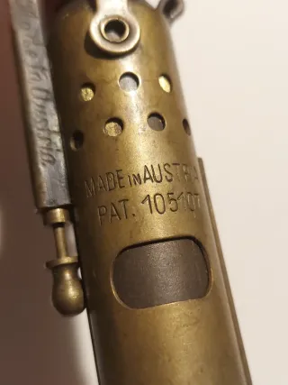 Accendino da trincea in ottone IMCO 1920