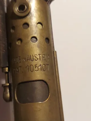 Accendino da trincea in ottone IMCO 1920