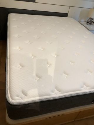 Colchón Viscoelástico y Muelles firmeza alta