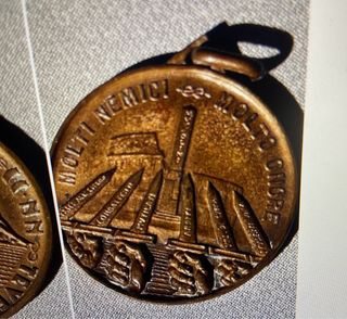 Medaglia 6 Div.CCNN Tevere Guerra Etiopia 1935-36