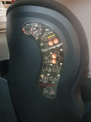 Silla coche giratoria Baby Monsters