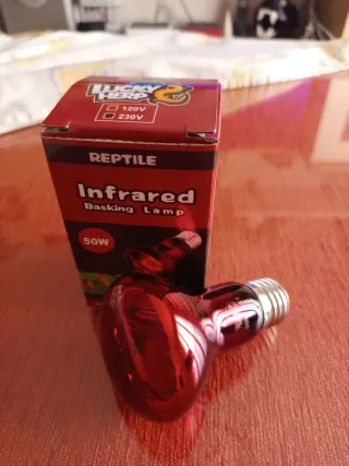 Bombilla infrarroja 50W Luchy Herp Reptile 2 unds.