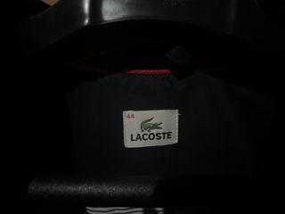 Gabardina Lacoste Azul Marino Talla 44