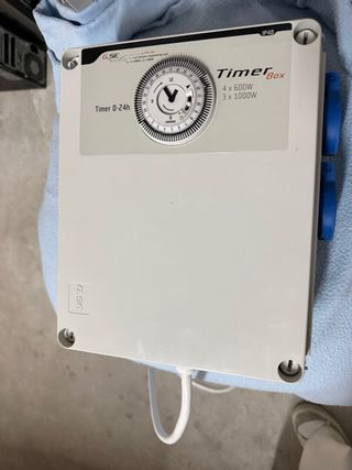 Temporizador Eléctrico GSE 2 Enchufes