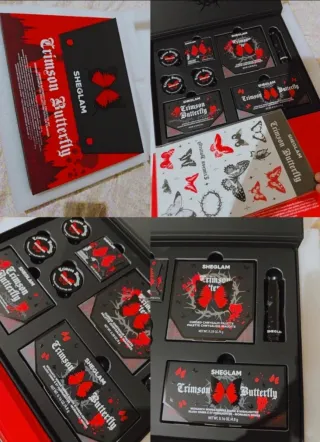Sheglam Crimson Butterfly Colección Maquillaje