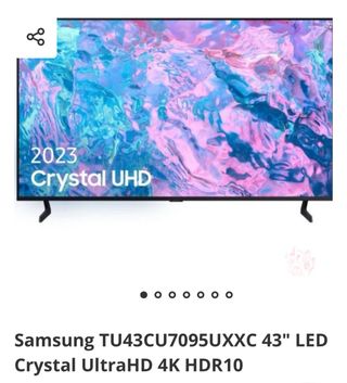 Samsung 43 UltraHD 4K LED TV (Con caja original)