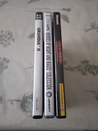 Lote 3 Juegos PC: Grandia 2, Blade, Heroes