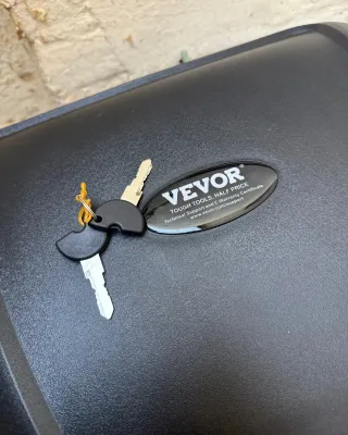 Top Case XXL Negro VEVOR