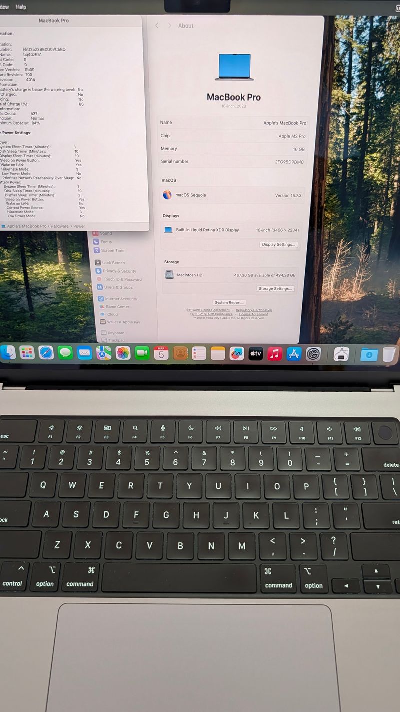 Apple MacBook Pro 16" M2 Pro 512SSD 19-GPU Nuevo afbeelding 8