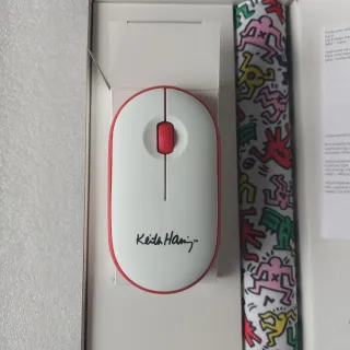 Mouse Wireless Celly Keith Haring + Tappetino
