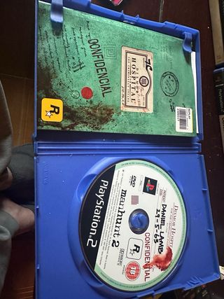Manhunt 2 PS2 PAL España con manual