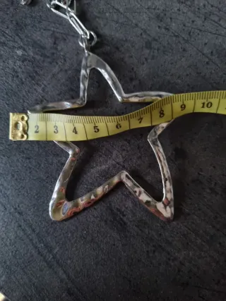 Collana con ciondolo a stella