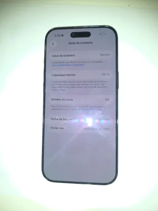 iPhone  air en buen estado no tiene golpes,