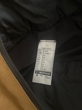 Giubbotto da sci Forclaz senape. Unisex