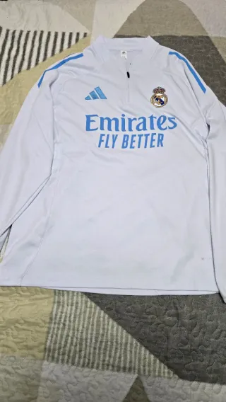 Chándal Real Madrid Adidas Blanco y Azul