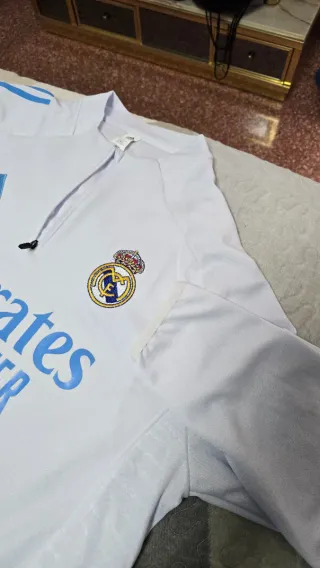 Chándal Real Madrid Adidas Blanco y Azul